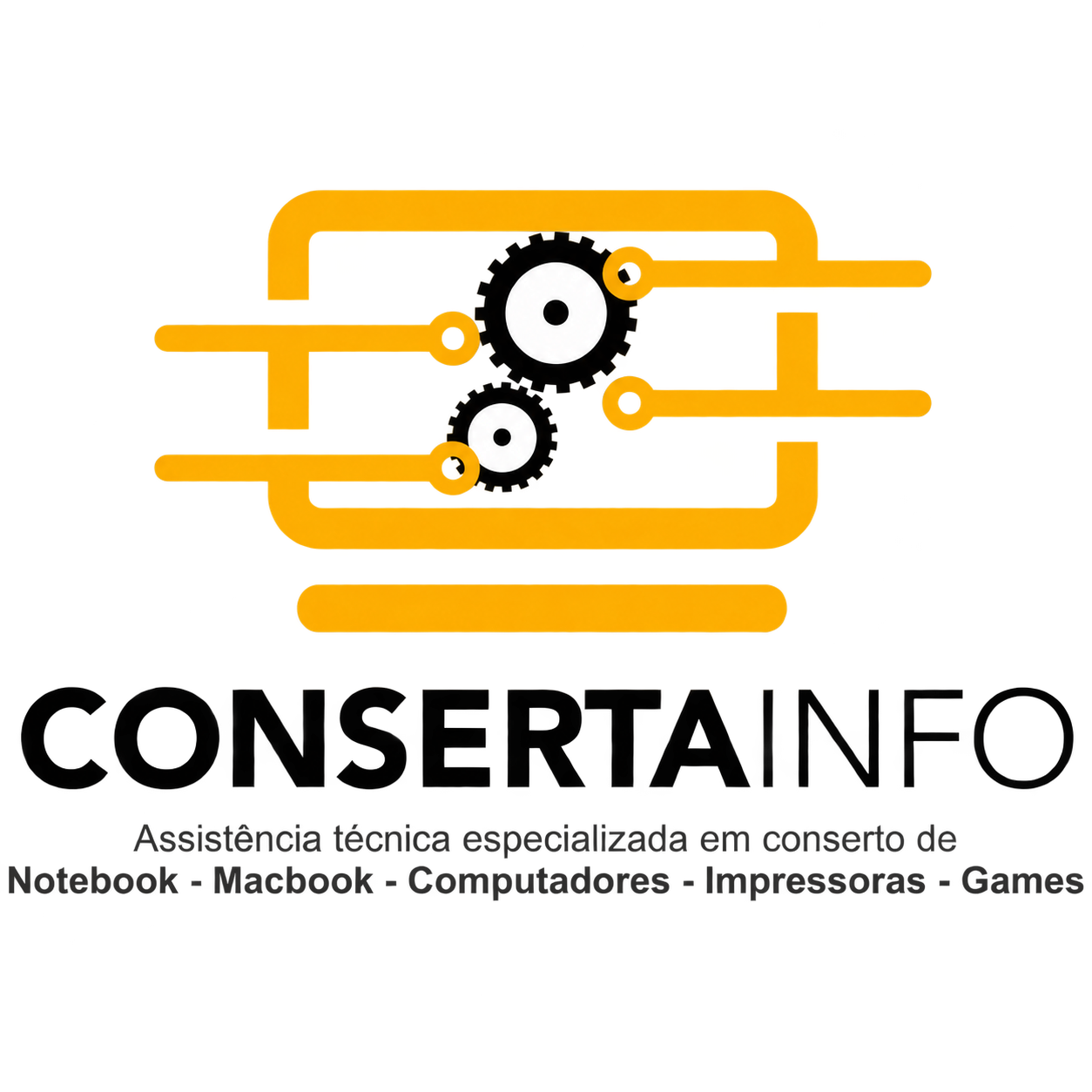 Conserta Info — assistência técnica para notebook, MacBook, computadores, impressoras e games